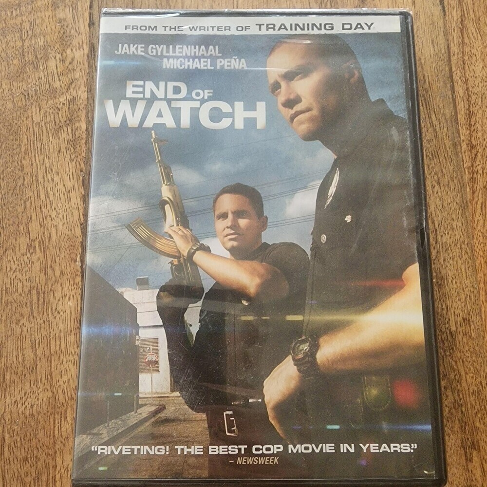End Of Watch DVD Widescreen Jake Gyllenhaal Michael Pena R Universal New Sealed